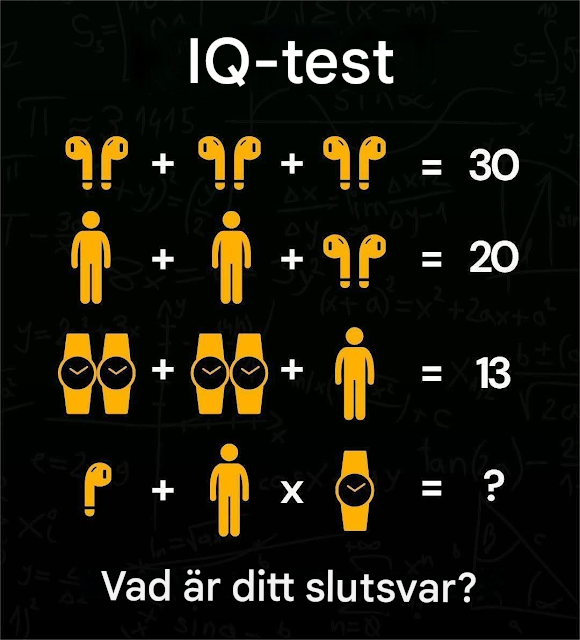 Kan du lista ut det på ett försök utan att tveka?