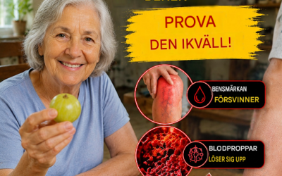 Den kraftfulla frukten som stödjer cirkulationen i dina ben: En komplett guide för äldre vuxna