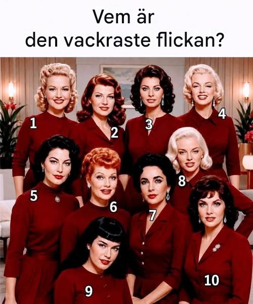 “Vem är den vackraste flickan?”