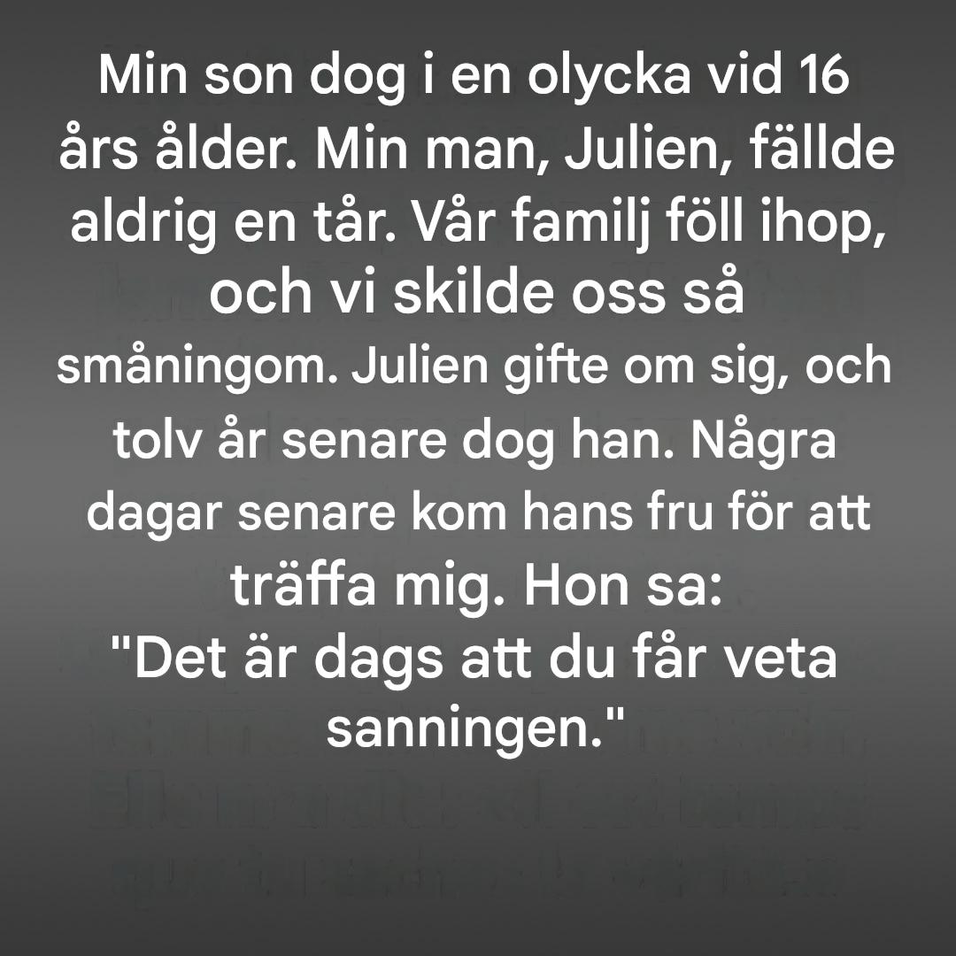 Mannen som grät i hemlighet: Vad jag förstod tolv år efter vår separation
