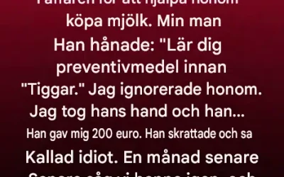 När en enkel vänlig handling har haft en bestående inverkan