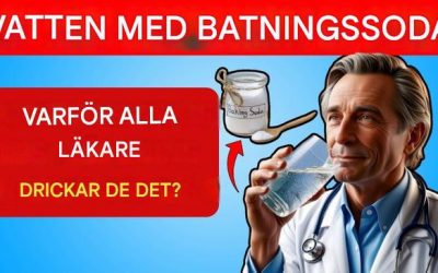 Bara ett glas vatten med bikarbonat gör det med din kropp.