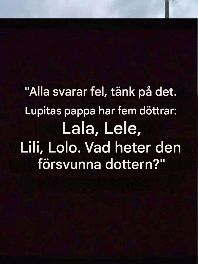 Är du smart nog att svara?
