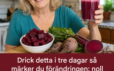 Fördelar med rödbetsjuice för seniorer