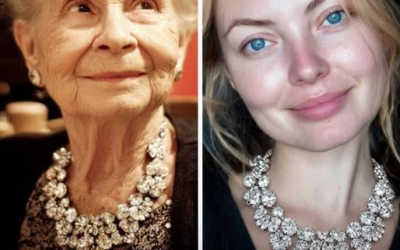 Jag tog min avlidna mormors halsband till en pantbank för att betala min hyra – då blev antikvitetshandlaren blek och sa att han hade väntat på mig i 20 år