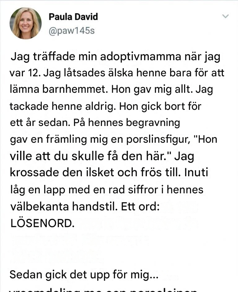 Hemligheten i porslinsfiguren: Varför ett krossat arv förändrade hela mitt liv