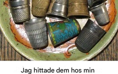 Jag hittade dem hos min mormor och jag har ingen aning om vad de är.