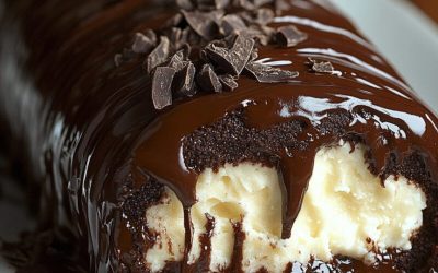 Rulltårta med choklad