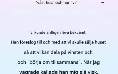 När min far gick bort förra året lämnade han mig sitt hus och sina blygsamma besparingar.