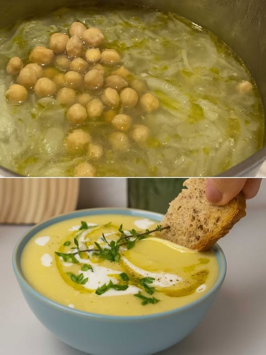 En renande och närande soppa med fänkål, kikärter och citron: antiinflammatorisk, rik på protein och perfekt för ämnesomsättningen (och klar på 30 minuter).