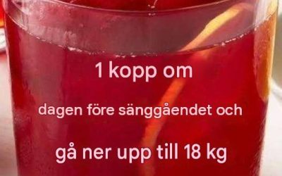 Den kraftfullaste fettförbrännande drycken (5,5 kg på 3 dagar)