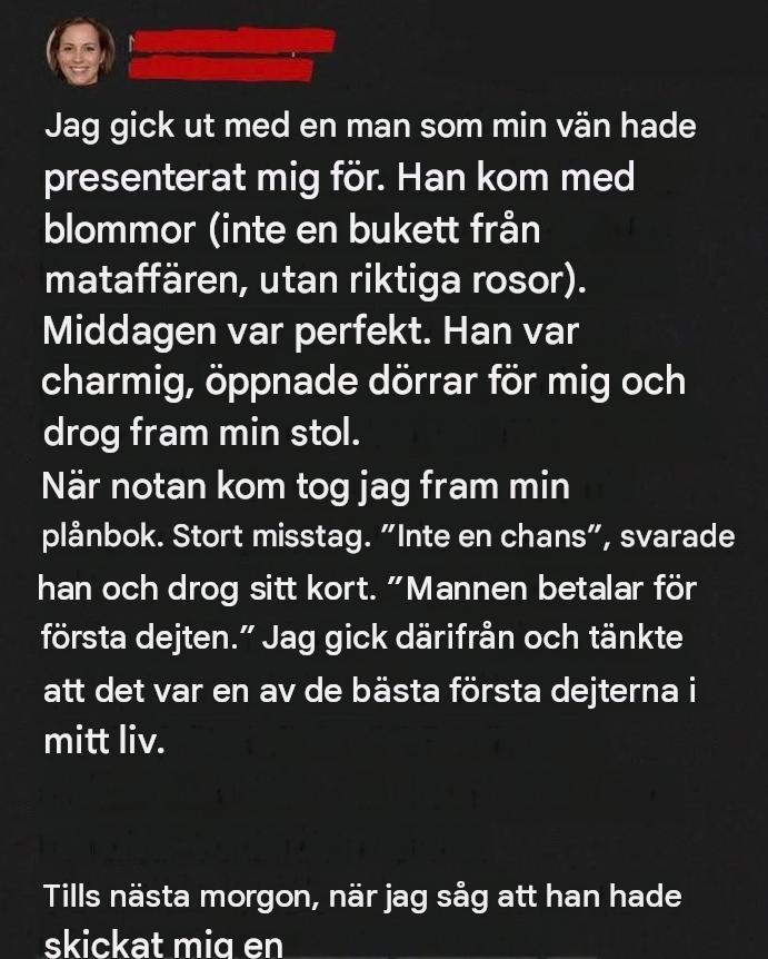 🔴Dejten var perfekt tills han skickade hem mig nästa morgon… 😱 😵 👇Se