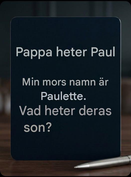 98 % av alla människor får fel på detta mycket enkla logiktest! Svaret finns nedan.👇👇