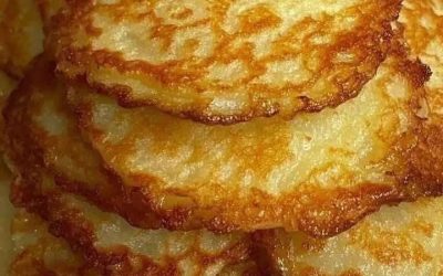 Tyska potatisplättar Kartoffelpuffer – krispiga och gyllene