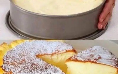 Ultrakrämig, skorpfri cheesecake på 5 minuter i ugnen: Jag bakar bara cheesecakes på det här sättet nu för tiden!