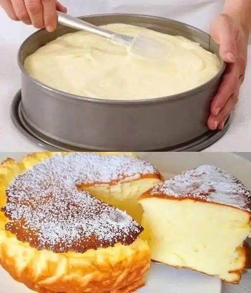 Ultrakrämig, skorpfri cheesecake på 5 minuter i ugnen: Jag bakar bara cheesecakes på det här sättet nu för tiden!