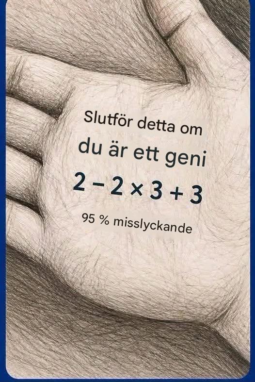 Endast de mest observanta hittar rätt svar! Svar på den första kommentaren