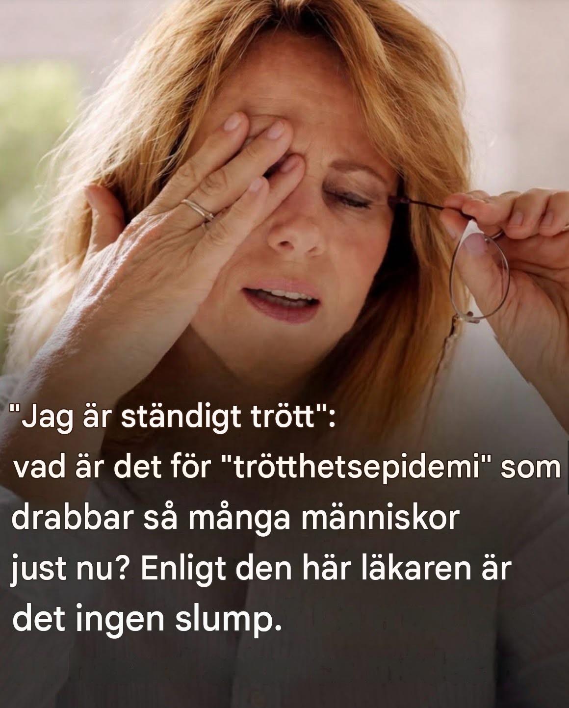 🟢Denna konstanta trötthet är inte obetydlig … den här läkaren slår larm. 😴⚠️ 👇Se mer