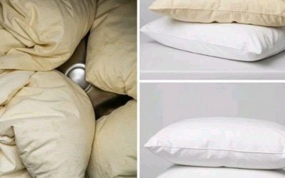 Så här tvättar du gulnade kuddar: 3 tips för att hålla dem vita och nya