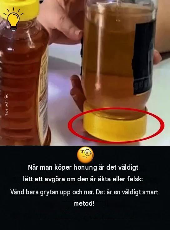 Riktig honung eller imitation? Våra idiotsäkra tips för att skilja dem åt.