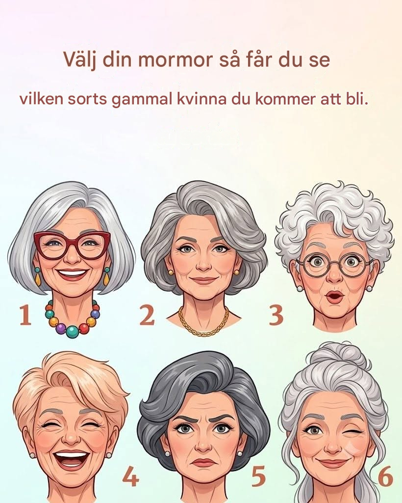 Välj din mormor så får du se vilken sorts gammal kvinna du kommer att bli.