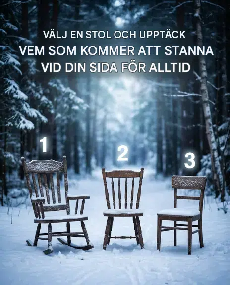 Välj en stol och upptäck vem som kommer att sitta vid din sida för alltid