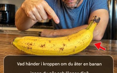 Om du äter bananer på kvällen ökar du din… Se mer