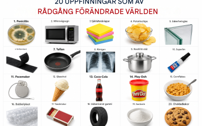 20 uppfinningar som av misstag förändrade världen för alltid