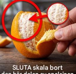 Den del av en apelsin som de flesta slänger (och varför du borde behålla den)