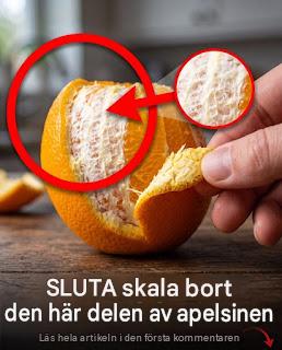 Den del av en apelsin som de flesta slänger (och varför du borde behålla den)