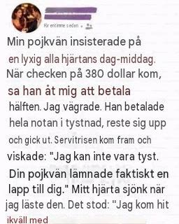 Testet för grym alla hjärtans dag-middag avslöjar varför en sjuårig romans misslyckades 1