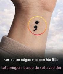 Betydelsen bakom den lilla tatueringen med ett kraftfullt budskap