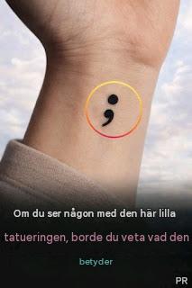 Betydelsen bakom den lilla tatueringen med ett kraftfullt budskap