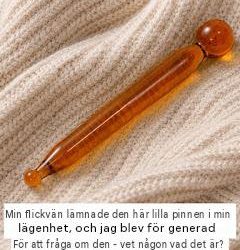 Min flickvän lämnade den här lilla pinnen i min lägenhet, och jag var för generad för att fråga om den – vet någon vad det är?