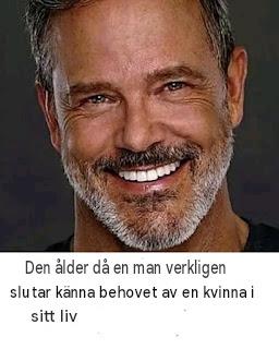 Den ålder då en man verkligen upphör att känna behovet av en kvinna i sitt liv. Detaljer i den första kommentaren.