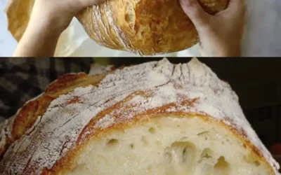 Upptäck detta lättbakade hembakade bröd: en gyllenbrun skorpa och luftiga smula utan ansträngning